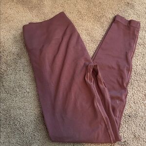 Alphalete Medium Burgundy Leggings